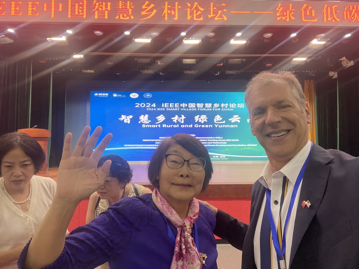 Amazing to be at the @IEEEorg #SmartVillage forum for @ChinaDaily in @DiscoverKunming 

@Cal @ERGBerkeley @CaliforniaDSS