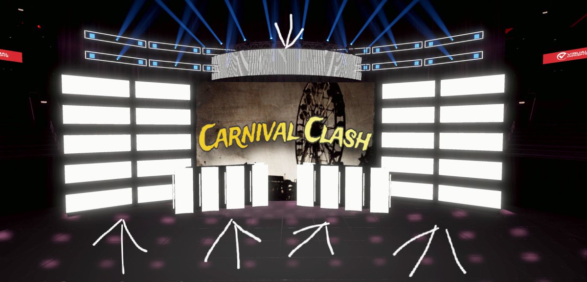 TheDevilHCW's tweet photo. @WWE hey wwe can u give me a hand I need help making this arena that all I ask plz and thank u https://t.co/2RwW96PBuk