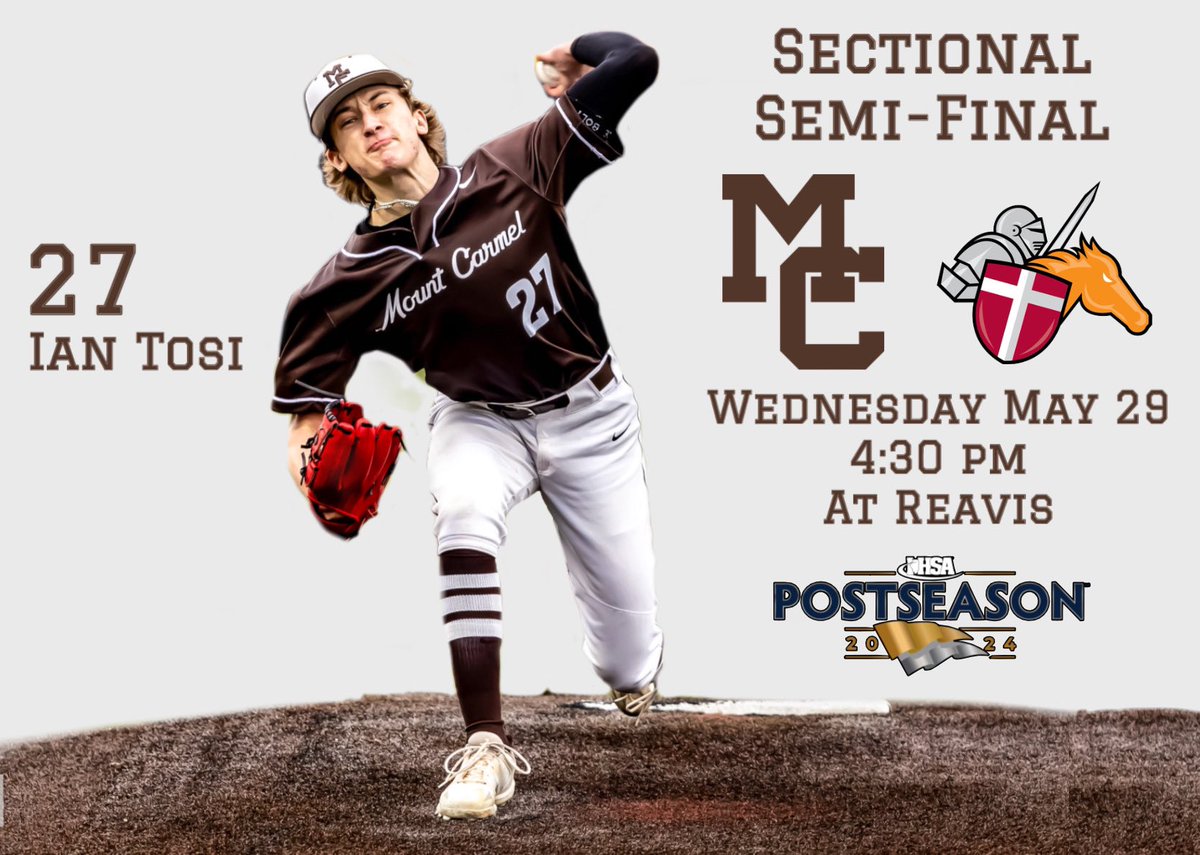 The stage is set! The Caravan will take on neighborhood rivals Brother Rice Crusaders, Wednesday at 4:30 at Reavis in the Sectional Semi-Finals.