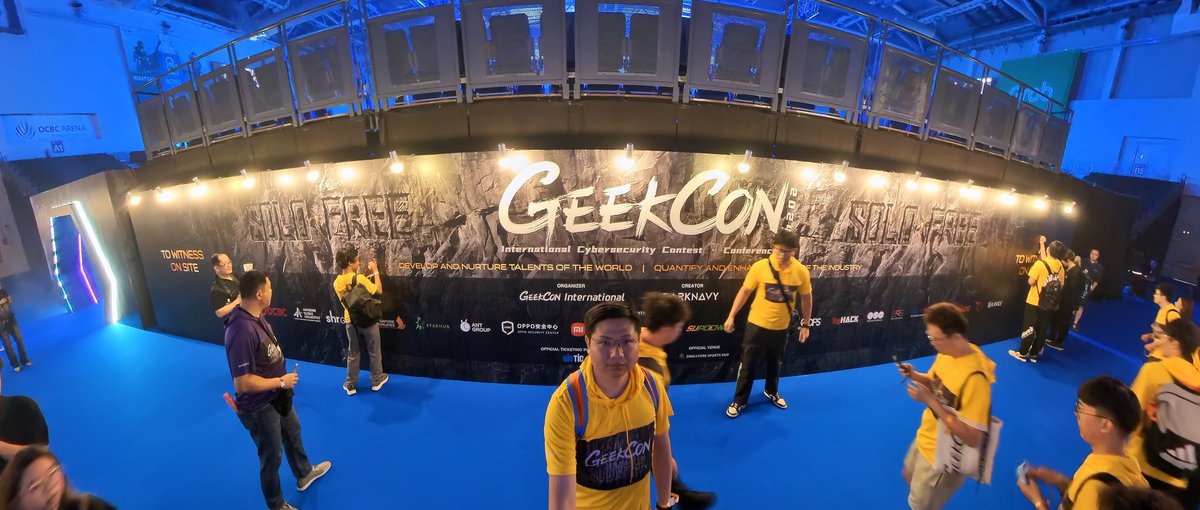 wish_wu's tweet photo. Thank you for the invitation from @GEEKCONTOP. I hope it continues to improve and become a top-tier event in the security community. https://t.co/IdPJjIaz85