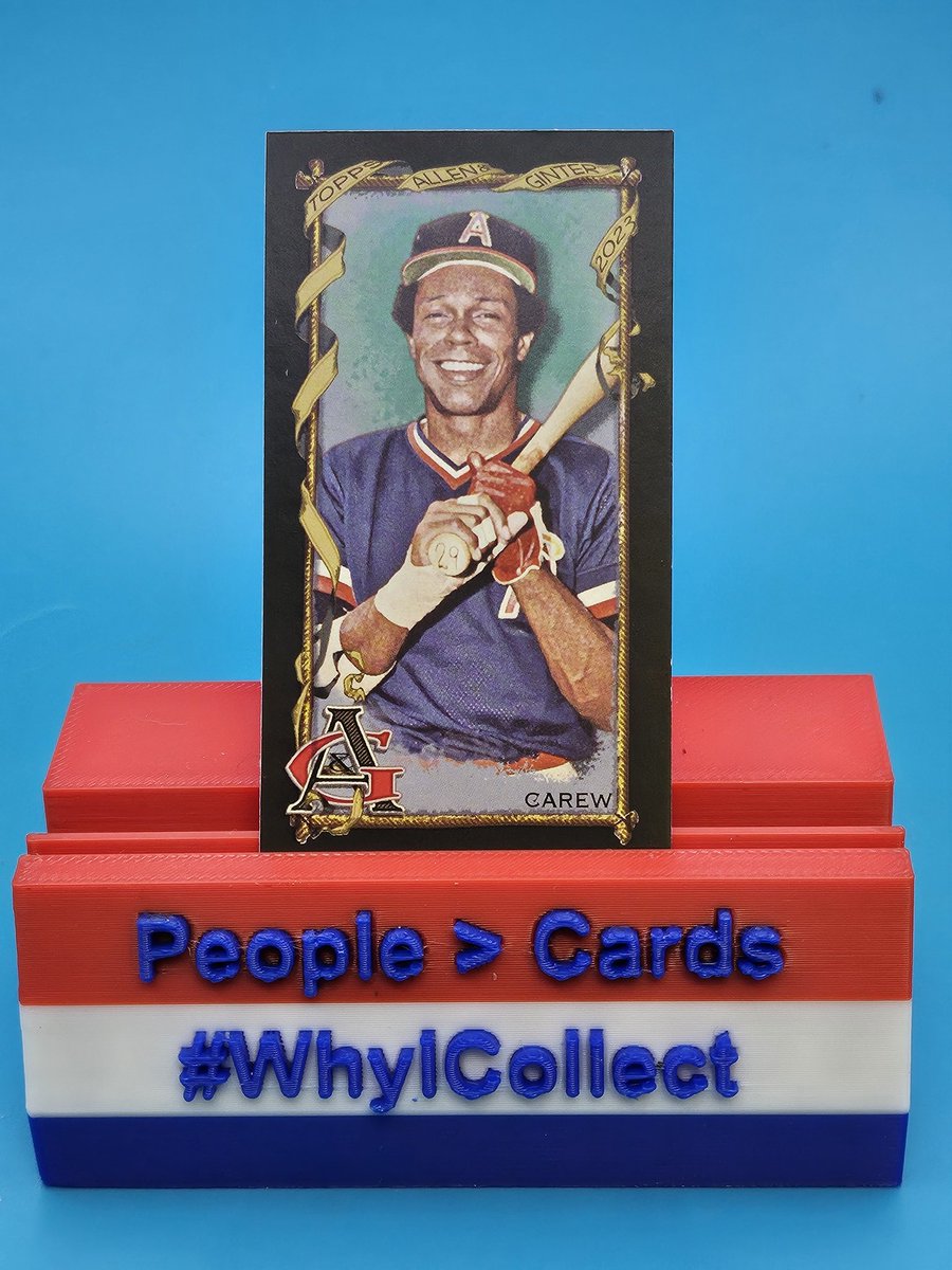 ENSportsCards1's tweet photo. Kelly (@KellysKards1768) knows #WhyICollect. Thank you so much my friend for this sweet @RodCarew_29 mini! https://t.co/sAJcjrGQEL