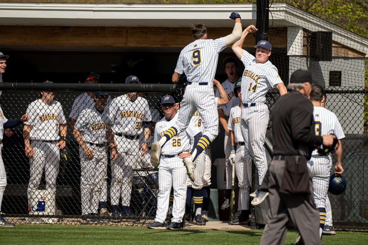 MerrimackBSB's tweet photo. Not sad it's over, glad it happened.

What a ride it was for this team. Broken records, countless memories and a whole lot of winning. A special group of guys this was.

Congrats on one heck of a season gentlemen!

#GoMack https://t.co/stC1V57Pj9