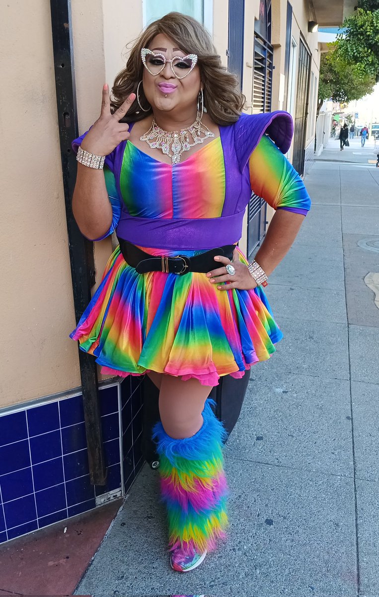 Thanks, fabulous rainbow sister, for stopping on 16th Street so I could capture your beautiful self in this pic.