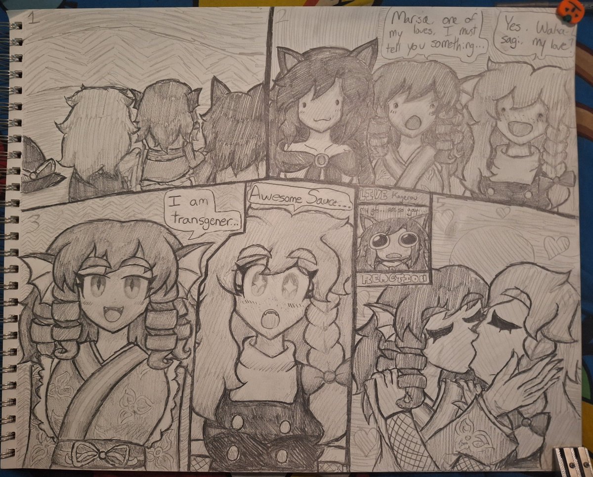 Silly lil crackship comic