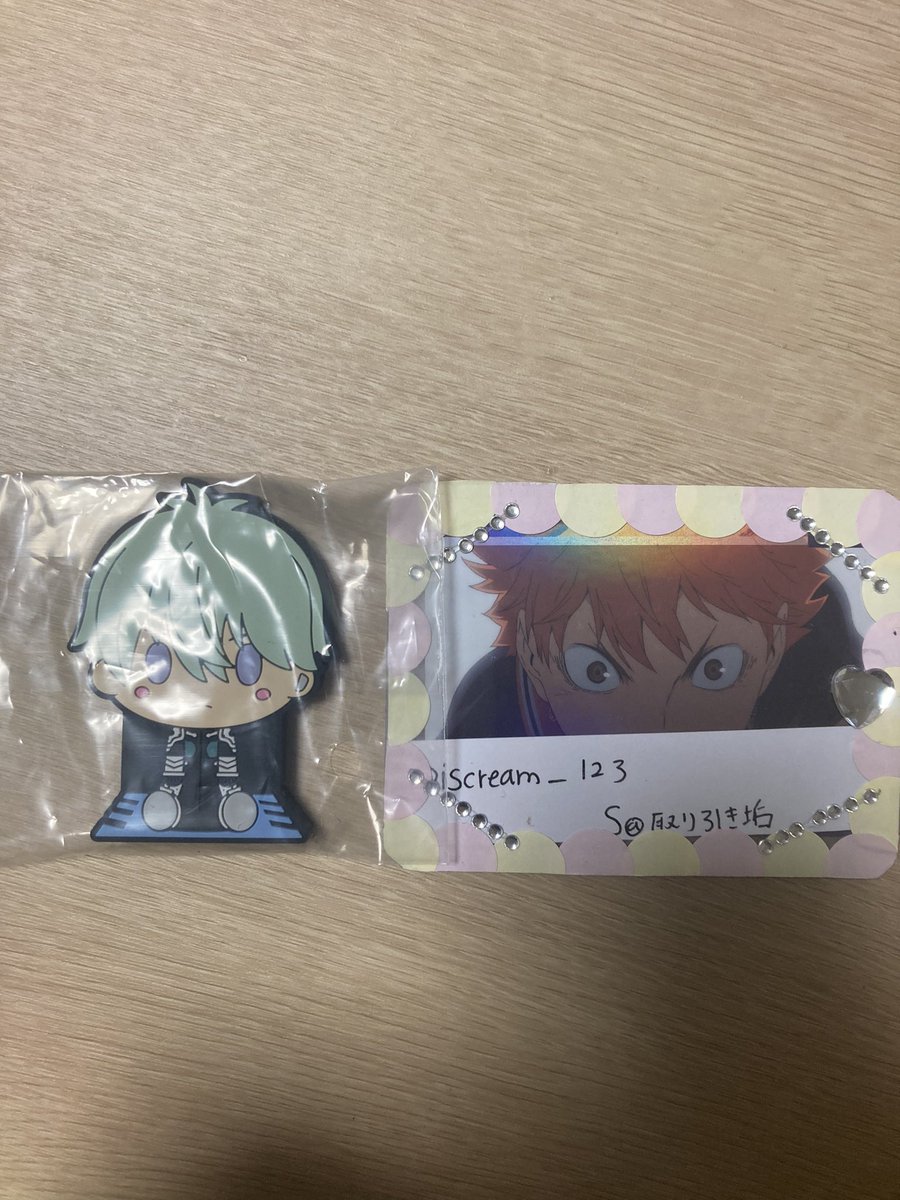 iScream_123's tweet photo. 【交換】怪獣8号 一番くじ 
譲）レノ

求）同種保科

郵送のみ。検索からでもお気軽にお声掛けください❁⃘*.ﾟ https://t.co/FpDLZ2sWkM