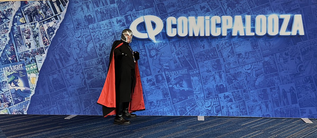 Cosplaying as Magneto at Comicpalooza today #Comicpalooza #CP2024