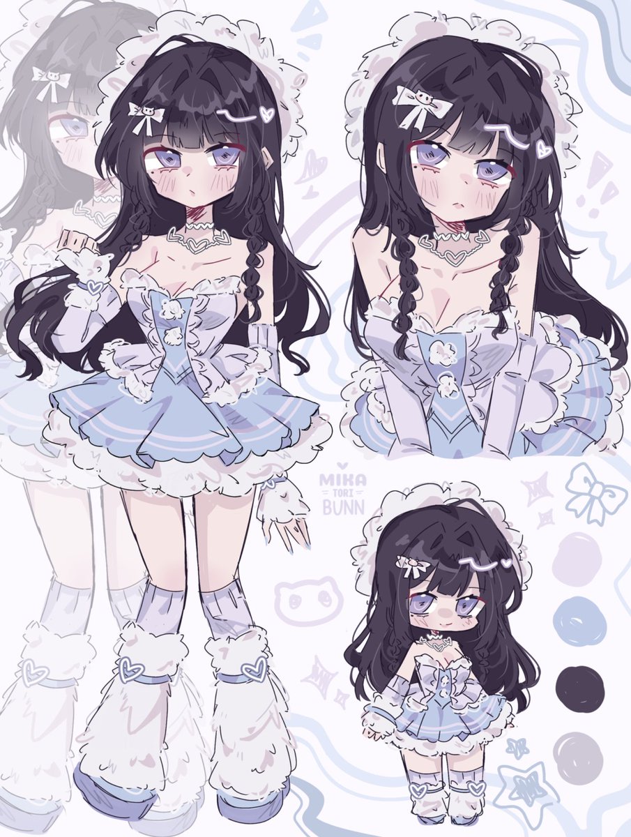 Henlooo I'm Opening Commission 
For 2 Slots Available for only 35$ 
Character Sheet 
Includes:
Full body
Bust up
Chibi
If you want Full body back for the character +14$