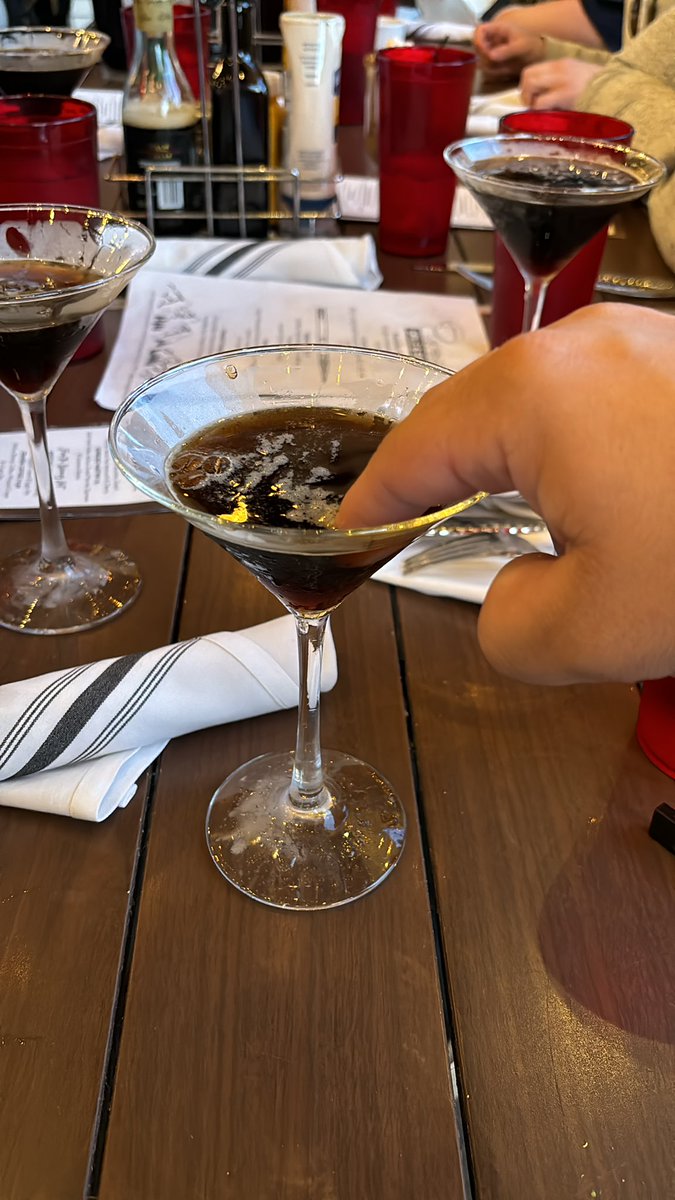 This espresso tini is going to be the difference maker tonight