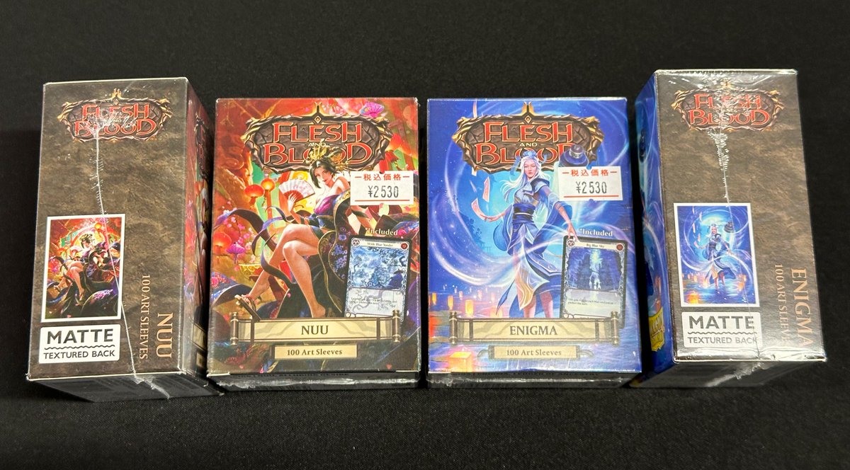 ドラゴンスリーブ新商品！🎉 【ドラゴンシールド✕FLESH AND BLOOD