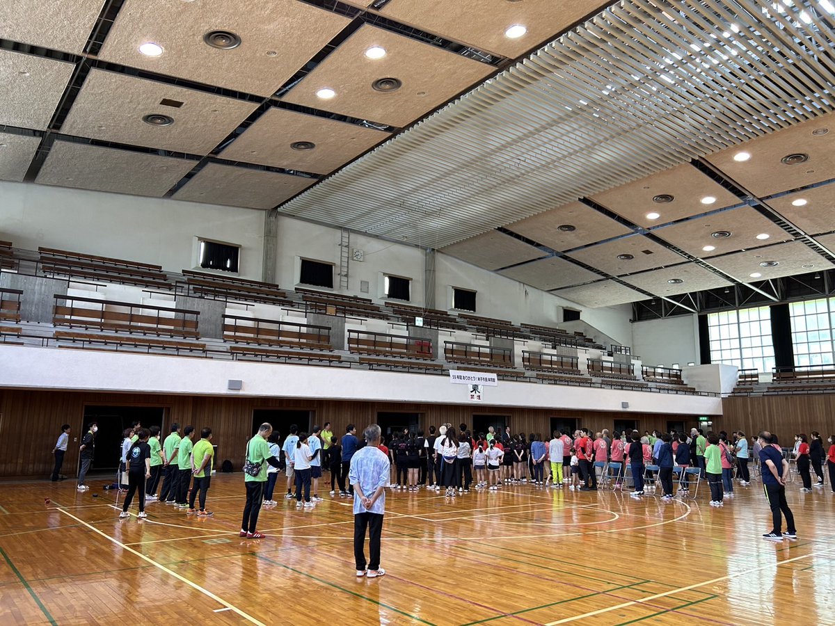 Igi_Takashi's tweet photo. 昭和44年に竣工した米子市民体育館は、今日の「第5回米子市ボッチャ交流大会」をもって、閉館となります。
55年の永きにわたって大切に使っていただいた皆様に感謝いたします。
新しく「米子アリーナ」を令和9年3月の完成を目指して建設をする予定です。 https://t.co/mfVE3YJUNw