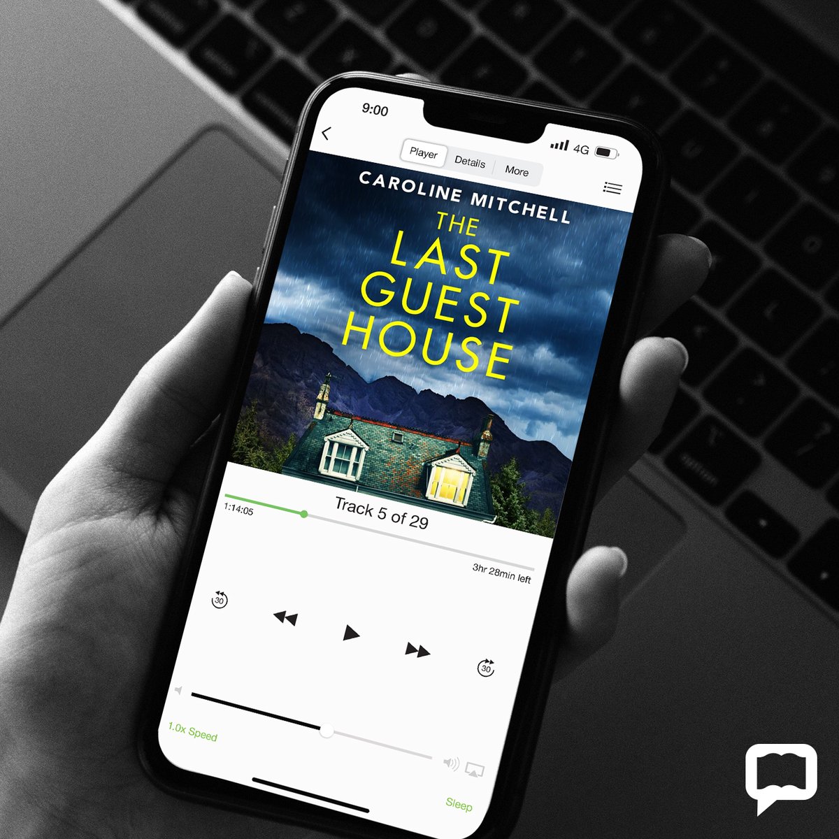 Get ready for a chilling stay at The Last Guest House by @Caroline_writes, a locked-room thriller that will leave you on the edge of your seat. Listen on BorrowBox now!