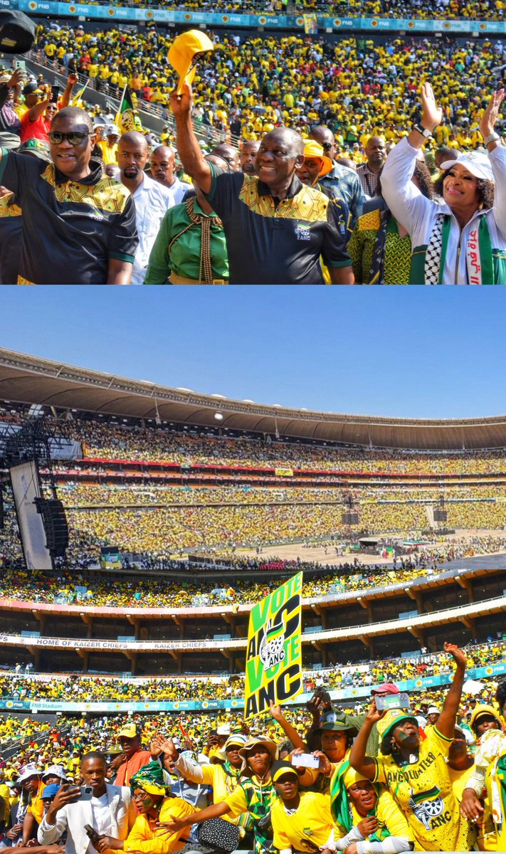 GautengANC's tweet photo. Open for a surprise 🖤💚💛

#SiyanqobaRally🏟️

📍FNB Stadium 

#VoteANC2024
#LetsDoMoreTogether https://t.co/IfCGvg4826