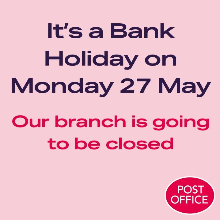 PeridotDLTD's tweet photo. 🌼 Friendly Reminder: We'll be soaking up the sun(hopefully) and enjoying some well-deserved rest this bank holiday Monday 27 May, so our doors will be closed. But don't worry, we'll be back bright and early on Tuesday! Enjoy the long weekend! ☀️

#BankHoliday #WeCanHelpWithThat https://t.co/N8eIxcfLt5