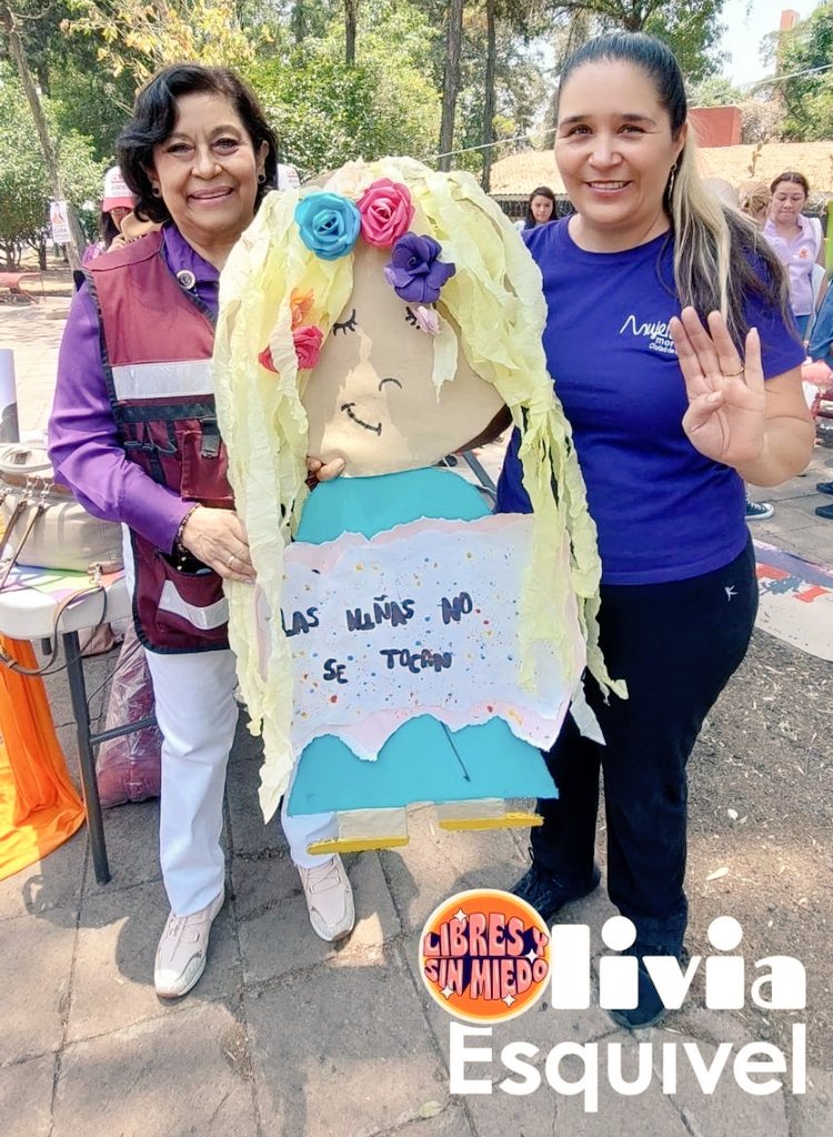 DiputadaOliviaE's tweet photo. Hoy es #DíaNaranja un día para recordar que #LasNiñasNoSeTocan
#MujeresTransformando 🤎 https://t.co/v9dSB0B2sl