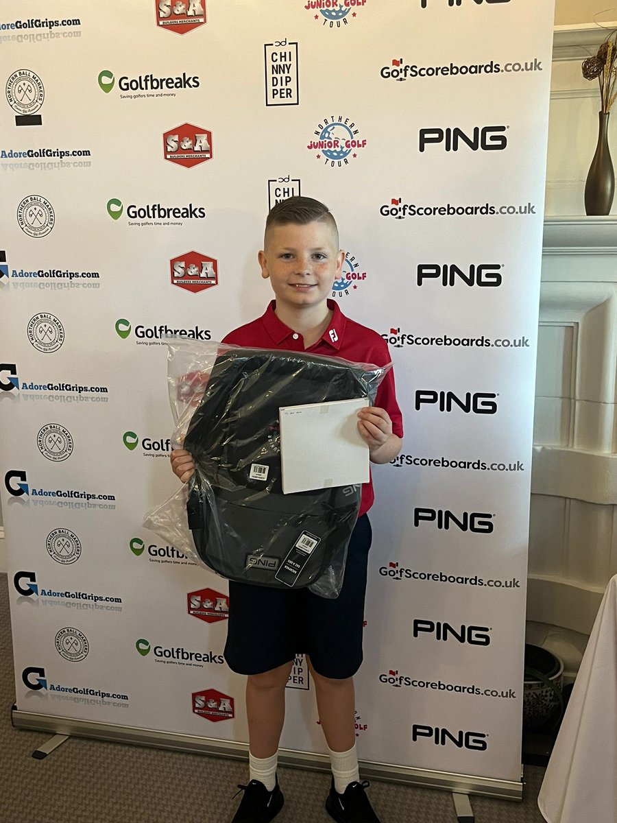 Bursting with pride, Ollie won the Ping @NJuniorGolfTour  Major event at <a href="/sillothgolfclub/">sillothgolfclub</a> today 🏆⛳️
Well done to all the kids taking party today, you’re all amazing xx