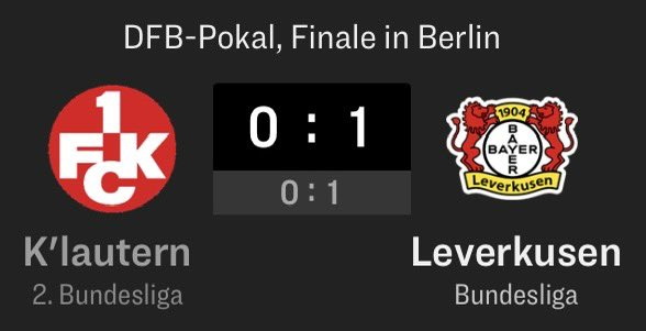 jaschavossel's tweet photo. Historisch für Leverkusen 👏🏻 meine Hochachtung. Als #Roter gönne ich @bayer04fussball sowohl die Meisterschaft als auch den Pokalsieg. Was diese Saison erreicht wurde, das #Double, geht in die Vereinsgeschichte ein. #Leverkusen #Pokal #DFBPokal #DFB #Fussball https://t.co/AK8lBLjUIt