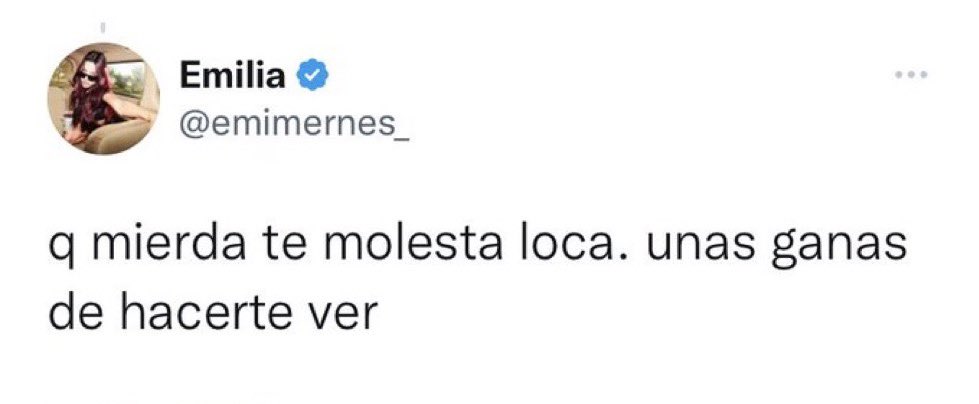 taybrimilia's tweet photo. tweets de emilia mernes fuera de contexto.
abro hilo 🧵 https://t.co/urAw4hIfir