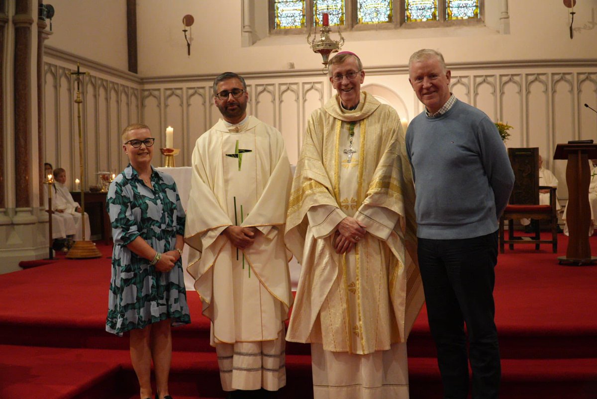 Celebrated the Vigil Mass for Trinity Sunday in @naasparish as Fr. Alex Kochatt’s contribution to the parish and diocese were recognised, he returns to his home Diocese of Vijayapuram (Kerala, India), wishing him every blessing and good wish from all his friends in @KANDLEi