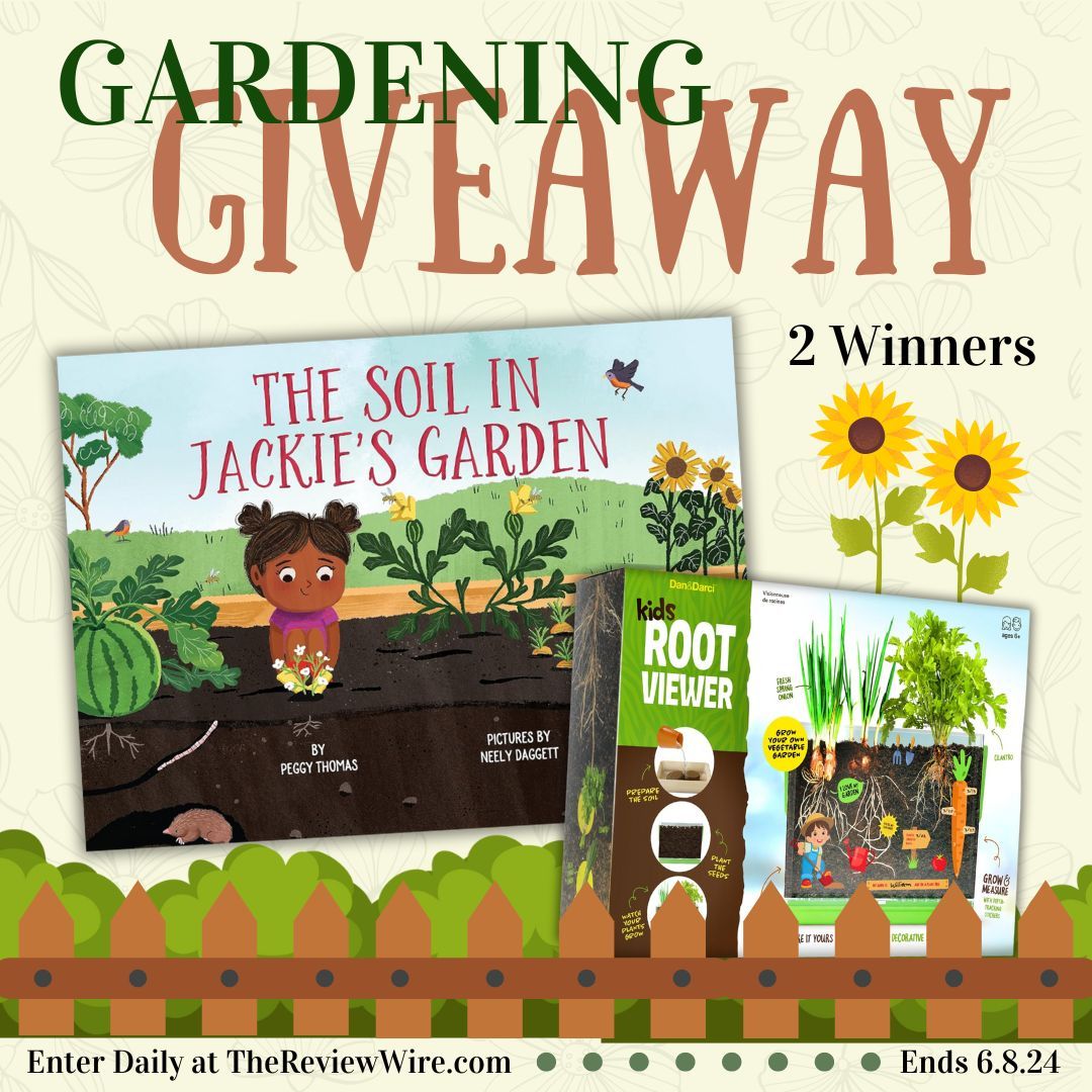 🌱GIVEAWAY!🌱 

Dig into the secrets beneath the soil with 'The Soil in Jackie's Garden' book + root viewer activity kit from @FeedingMndsPrs >> thereviewwire.com/gardening-fun-…. 2 Winners

@publicityprose #kidlit #stemforkids #sustainability