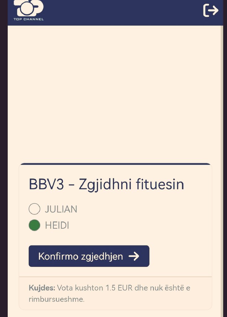 GodsHouse_24_11's tweet photo. Forza amici VOTATE HEIDI.... ORA AL TELEVOTO FLASH VS JULI! #GrandeFratello #Luzzers #iostoconbea #GFLuzzi #iostoconheidi #Beatrice #BeatriceVincitrice #HeidiVincitrice #Luzzaci #Baciuzzi #HeiLuz #BeaBaci #Heidi #HeidiBaci #bbvipal #bbvipalheidiit #bbvipal3 #bigbrothervipalbania https://t.co/M3Zi7TWXlH