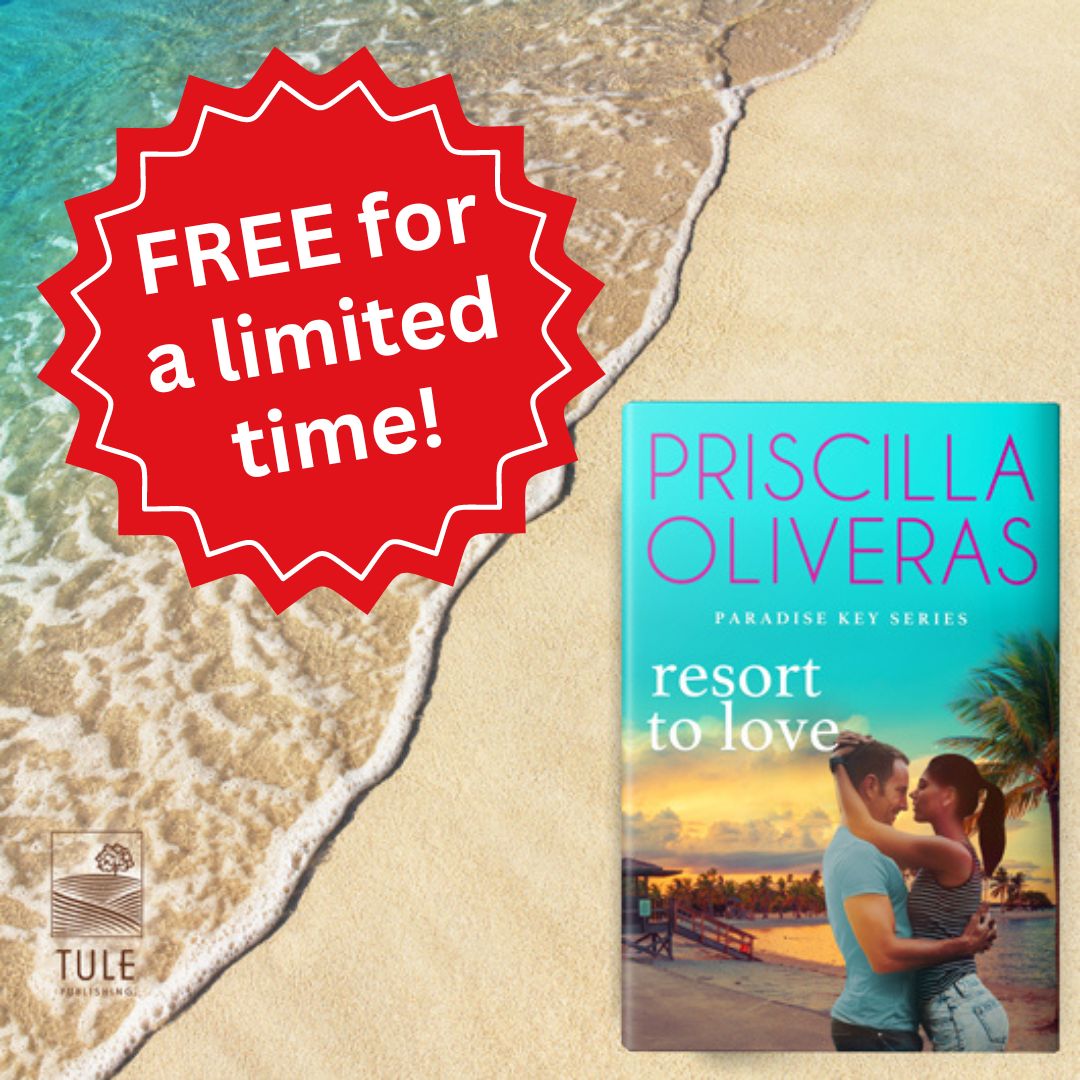 Book 3 in the Paradise Key series, RESORT TO LOVE by @PrisOliveras is FREE for a limited time. Need a new read? This series might be for you! Check it out now: bit.ly/4airx6V #readztule #romance