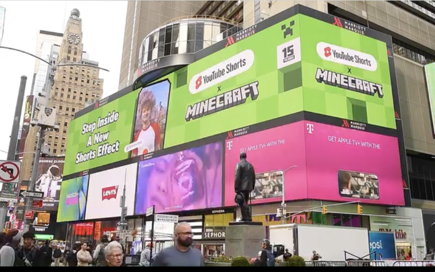 MsSarahSimons's tweet photo. My son is currently on a billboard in Times Square, NYC.
I only know this because I saw it on Instagram. Just messaged him and he said 'Oh yeah I forgot to say'.
WHAAAAAAAAAAA?
I hardly ever say this, but sometimes he's quite cool. https://t.co/zd9IIcS3wS