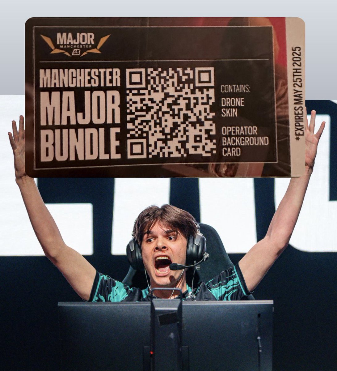🚨 GIVEAWAY 🚨 

Manchester Major Bundle containing skin &amp; operator background card.

❤️ Like
🔁 Retweet
🤝 Follow

Winner drawn on Monday evening!