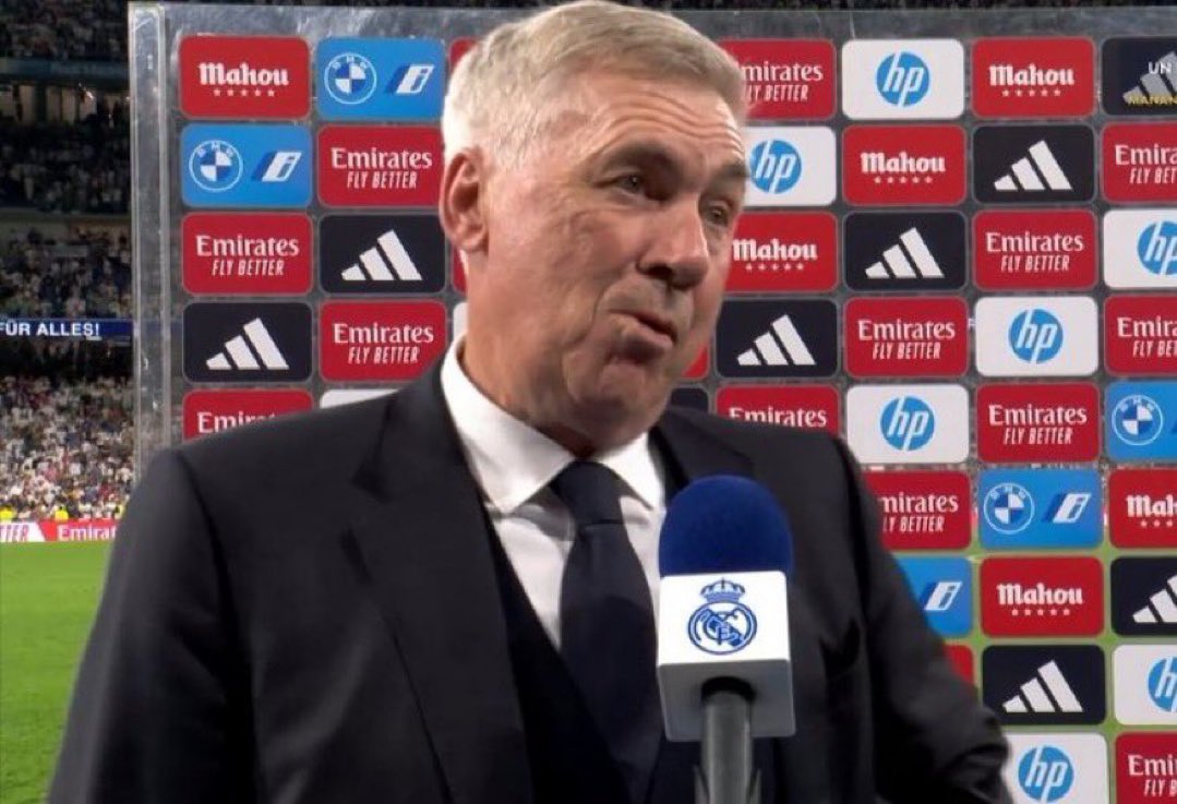 MadridXtra's tweet photo. 🗣️ Ancelotti: “I’m just happy I will enjoy Toni Kroos for another week…” 🥺🤍 https://t.co/x7EelxaW0T