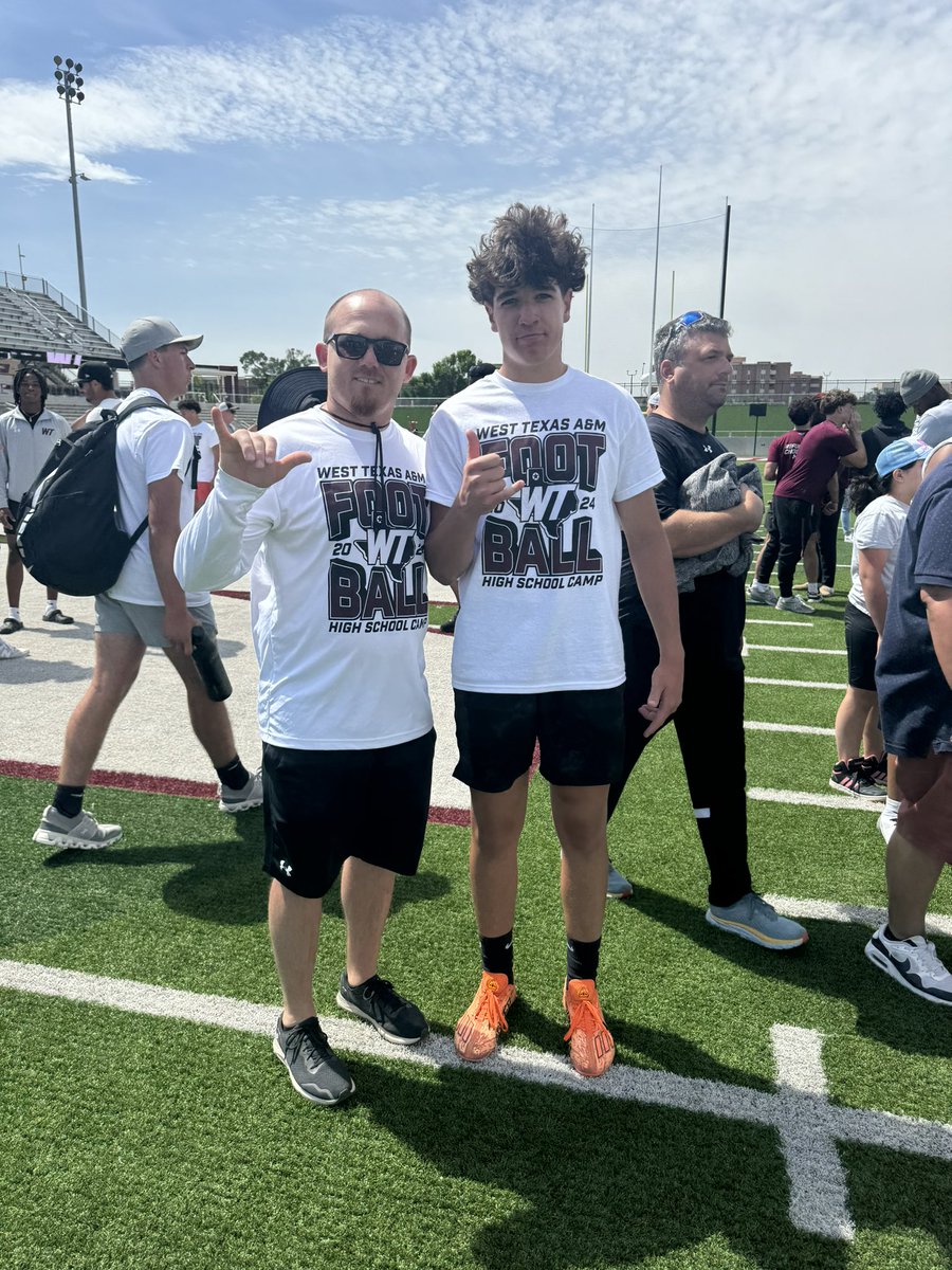 Had a  great camp today <a href="/WTAMUFootball/">Buffalo Football</a>. Looking forward to keeping in touch with <a href="/_Harrison21/">Jimmy D Wayne Harrison II</a> and <a href="/CoachKyser/">Chase Kyser</a>