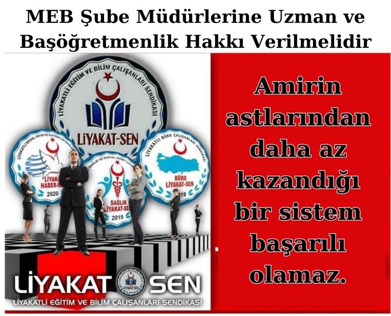 Amirin astlarından daha az kazandığı bir sistem başarılı olamaz liyakatsen.org.tr/haberler/amiri… <a href="/tcmeb/">Millî Eğitim Bakanlığı</a> <a href="/HMBakanligi/">T.C. Hazine ve Maliye Bakanlığı</a> <a href="/Yusuf__Tekin/">Yusuf Tekin</a> <a href="/memetsimsek/">Mehmet Simsek</a> <a href="/tcbestepe/">T.C. Cumhurbaşkanlığı</a> #MebSubeMudurleri