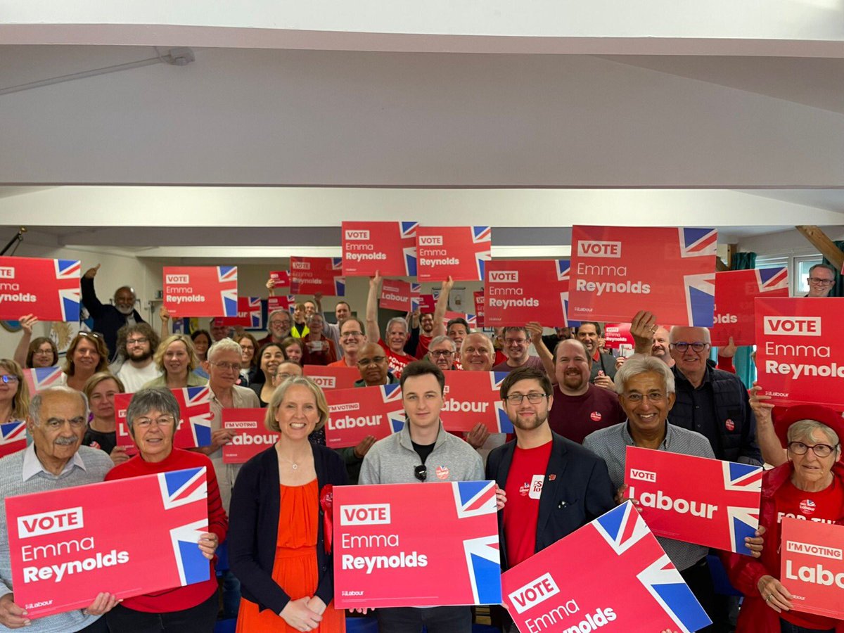 Thanks to all my fantastic volunteers for making my campaign launch in Downley today so positive and exciting. The country desperately needs change. Let’s make history and elect a Labour MP in Wycombe for the first time since 1951! #GeneralElection