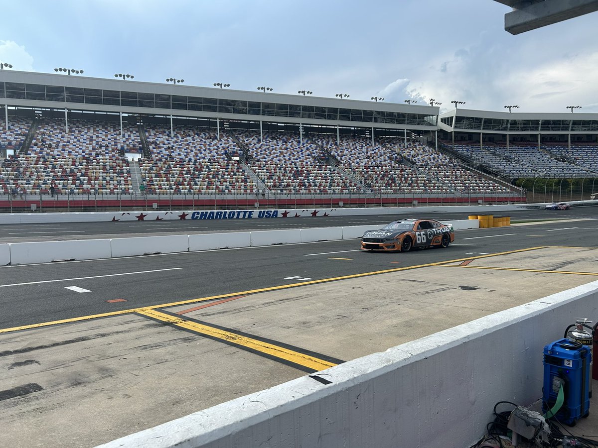 Welcome @MBMMotorsports back to the @NASCAR Cup grid with BJ McLeod behind the wheel here at @CLTMotorSpdwy. #NASCAR