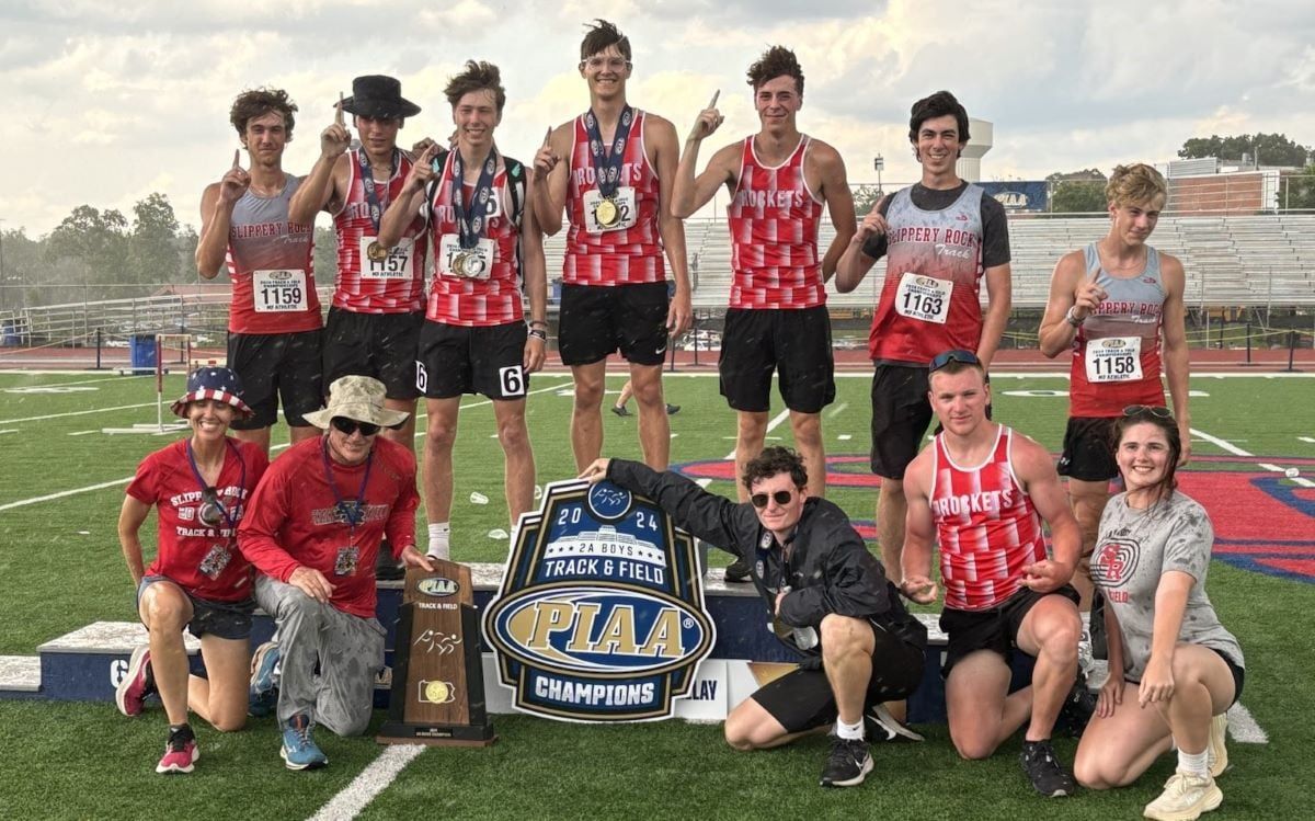New Post: Slippery Rock Boys Win Class 2A Boys Track and Field State Title Powered by Janney Montgomery Scott in Clarion d9and10sports.com/slippery-rock-…
