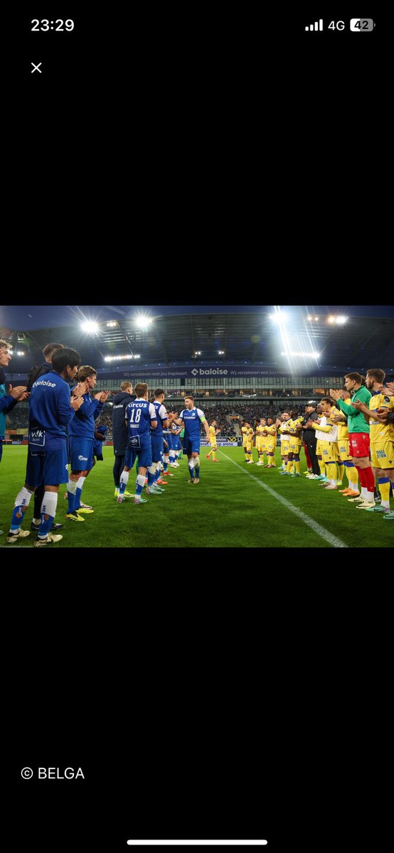 gallemaggy's tweet photo. Bedankt @stvv . Enorm veel respect daarvoor ! ๐๐ #gntstvv #Depoitre https://t.co/4EwRWCFjuJ