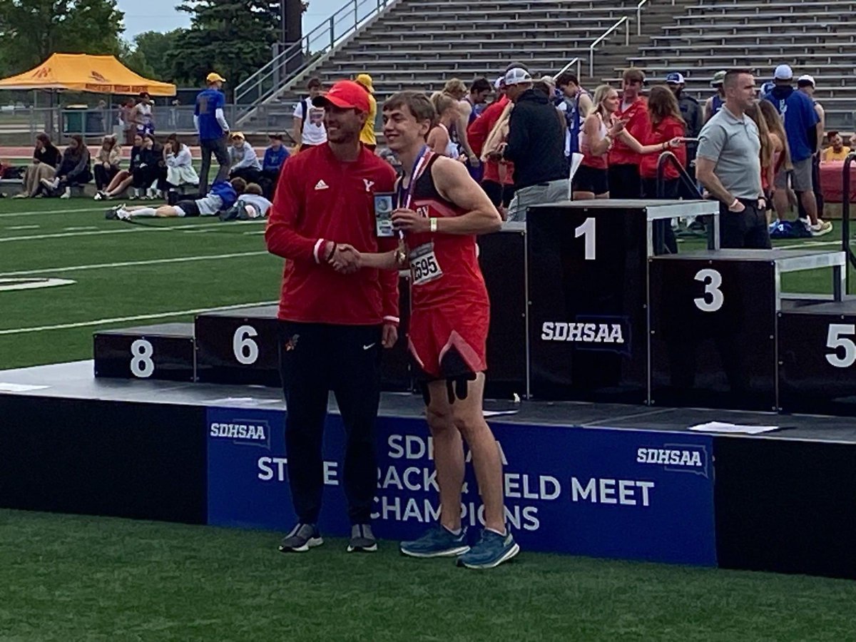 The most decorated Track athlete in school history adds one more award - Class B State Meet Track MVP! What a way to finish your career! Proud of you and all your accomplishments, Lucas!!