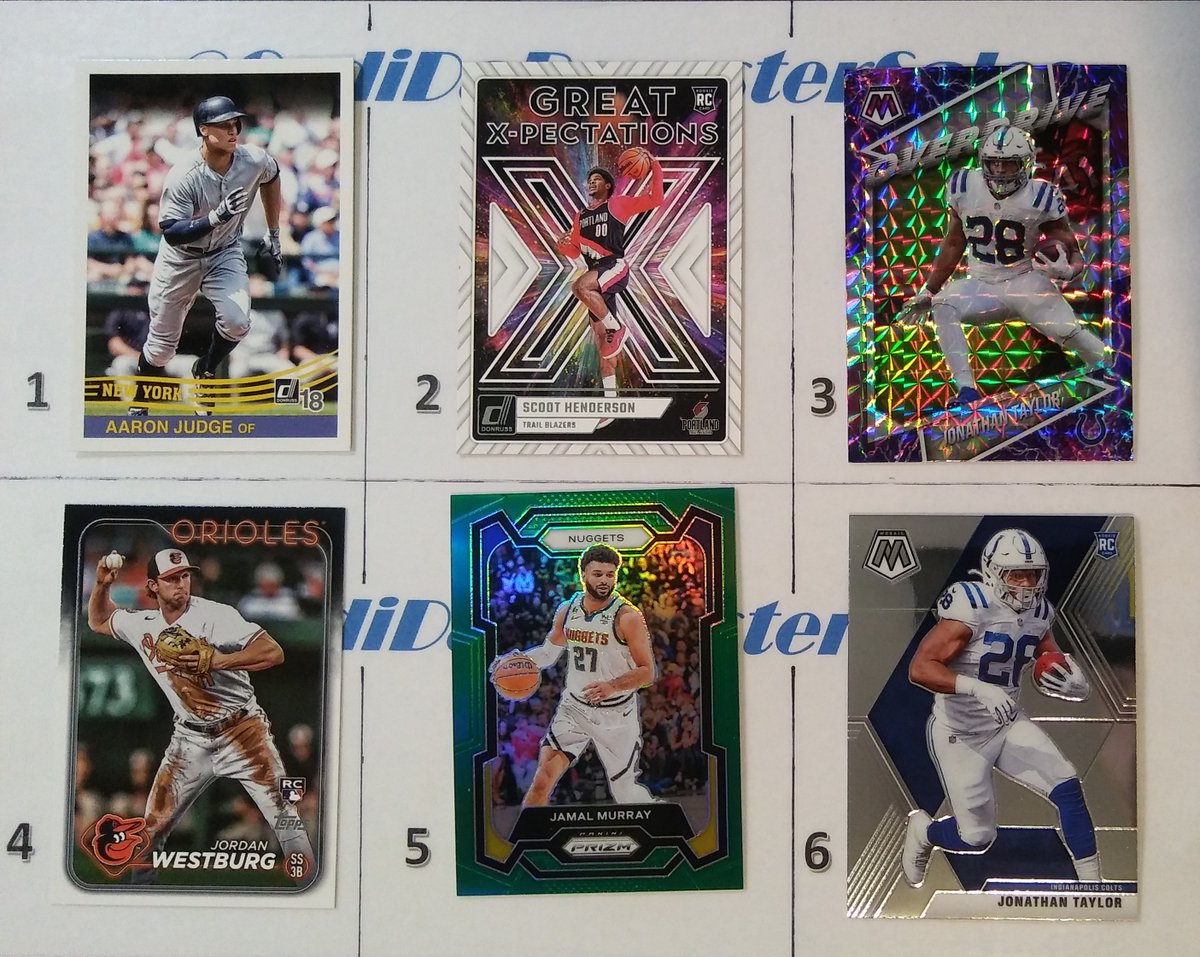 $1.00 Saturday Stack Sale Pic #11 $1.00 each or OBO Stack ‘til 05/25, see pinned post for shipping details, claim by number. #TBBCrew #TheHobbyFamily #CodiStacks @84baseballcards @CodiDaReposter