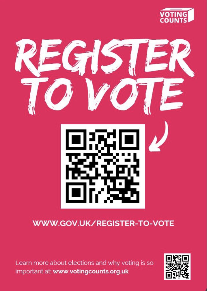<a href="/Peston/">Robert Peston</a> <a href="/RichardBentall/">Richard Bentall #FBPE @richardbentall.bsky.social</a> A great way to encourage every young person to register to vote and decide their own future!