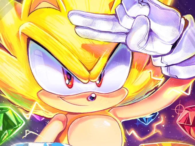 Which coloring do you like more?  #sonicthegedgehog 