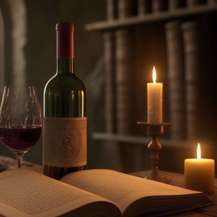 #NationalWineDay #Wine #Goblet #OpenBook #Candlelight 

#Thinking #AIGeneratedArt #Imagine #Prompt #Dream #Write #Create #Inspire #Motivate #BePunny #Stuffings #LaughMore #SmileMore #JustBeYou #FollowYourBliss