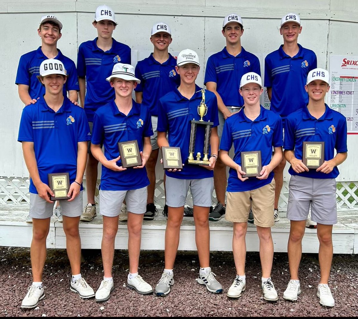 GolfCastle's tweet image. Thankful for Country Oaks Golf Course for allowing us to bring 2 teams today to the Washington Invite. Castle Blue shot a 304 to win and Castle Gold shot a 345
@indianahsgolf