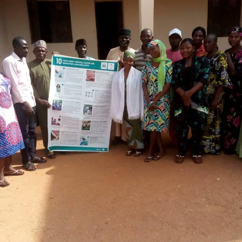 iwifoundation's tweet photo. HPV Sensitization at Salvation Kingdom Academy Chogopyeng in Bukuru ward, Jos South LGA 

This is being implemented in partnership with
International vaccine access center (IVAC)
Direct Consulting and Logistics Nigeria 
National Primary Health Care Development Agency https://t.co/AltKFB2apd