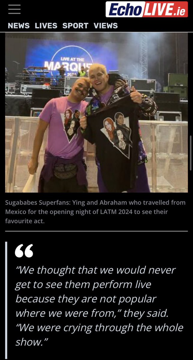 yingliwong's tweet photo. Hoy aparecimos en el periódico de Cork, Irlanda con mis playeras de Sugababes!
https://t.co/ujHgPuct58 https://t.co/6nDHB7uhKc