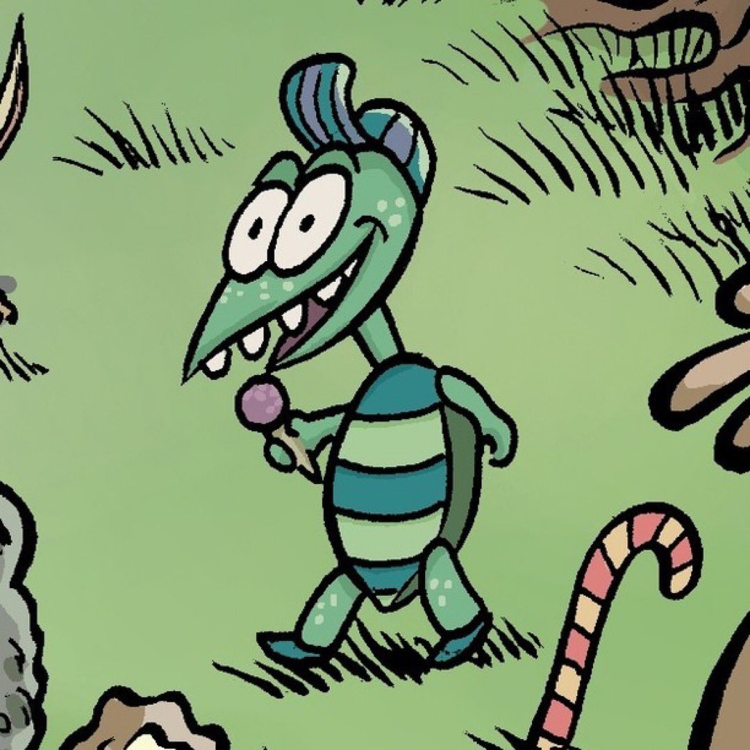 Snappy Sam the turtle🐢!
Love that about cartooning that it takes the rather more potentially badass creatures you might ever avoid and just makes ‘em cuddly.
Which is why I really like drawing autobiography in comics. To be cuddly.
Hey it worked for Pekar, right? #glennhead