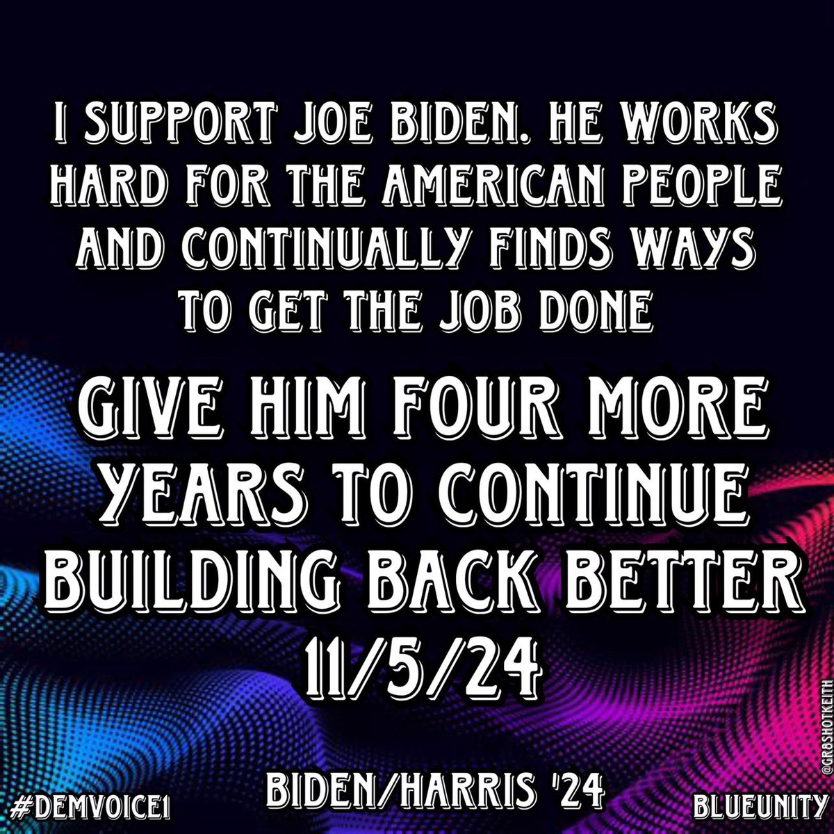 Impressive! What an achievement! President Biden has profound respect for our military. He cares deeply about every service member, past or present. Our Commander in Chief is a good and honest man. #DemsUnited #wtpBLUE #wtpGOTV24 #DemVoice1