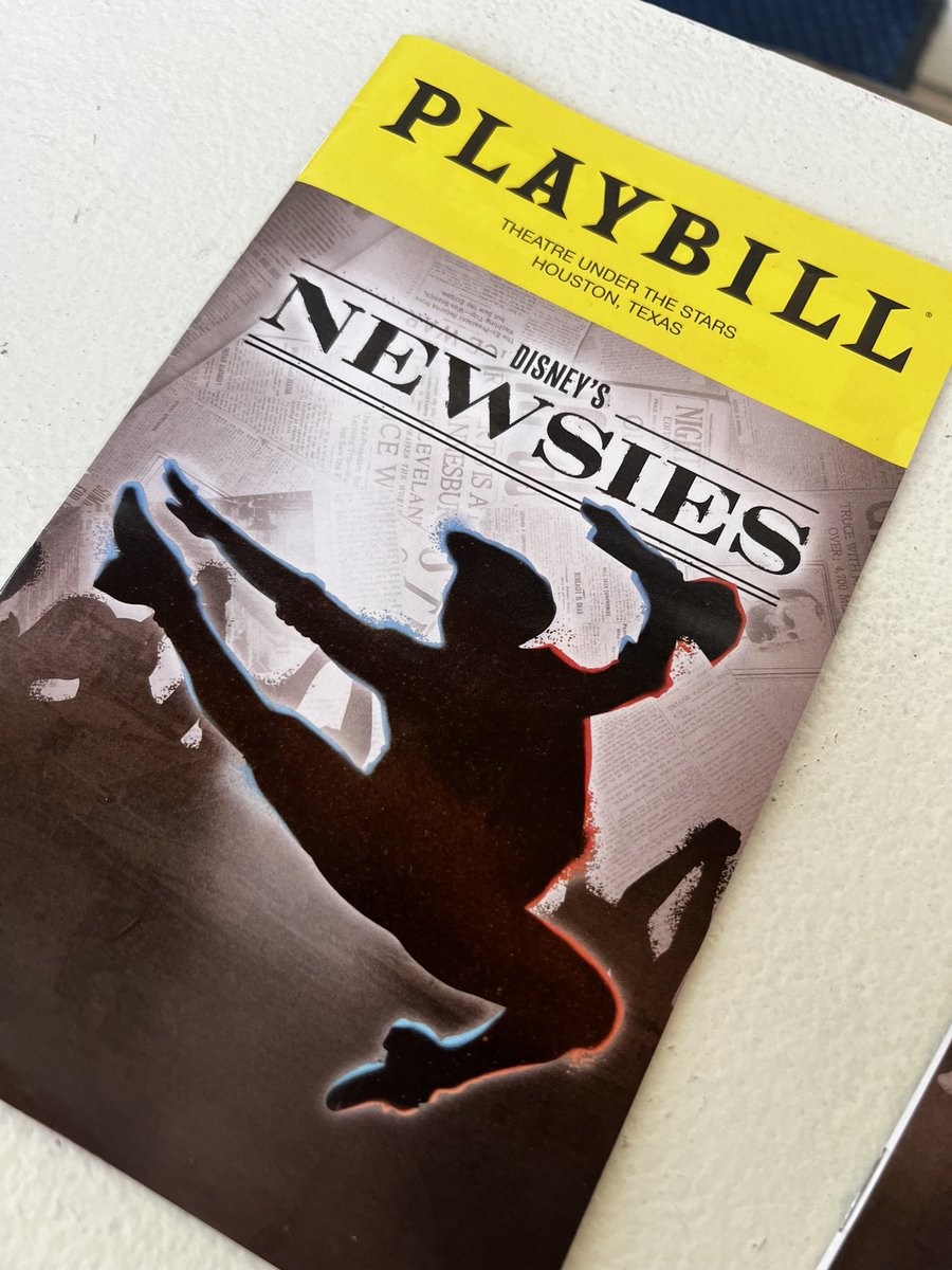 What an awesome production. 🎭 #Newsies