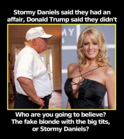 I believe Stormy! Do you? Yes or No?