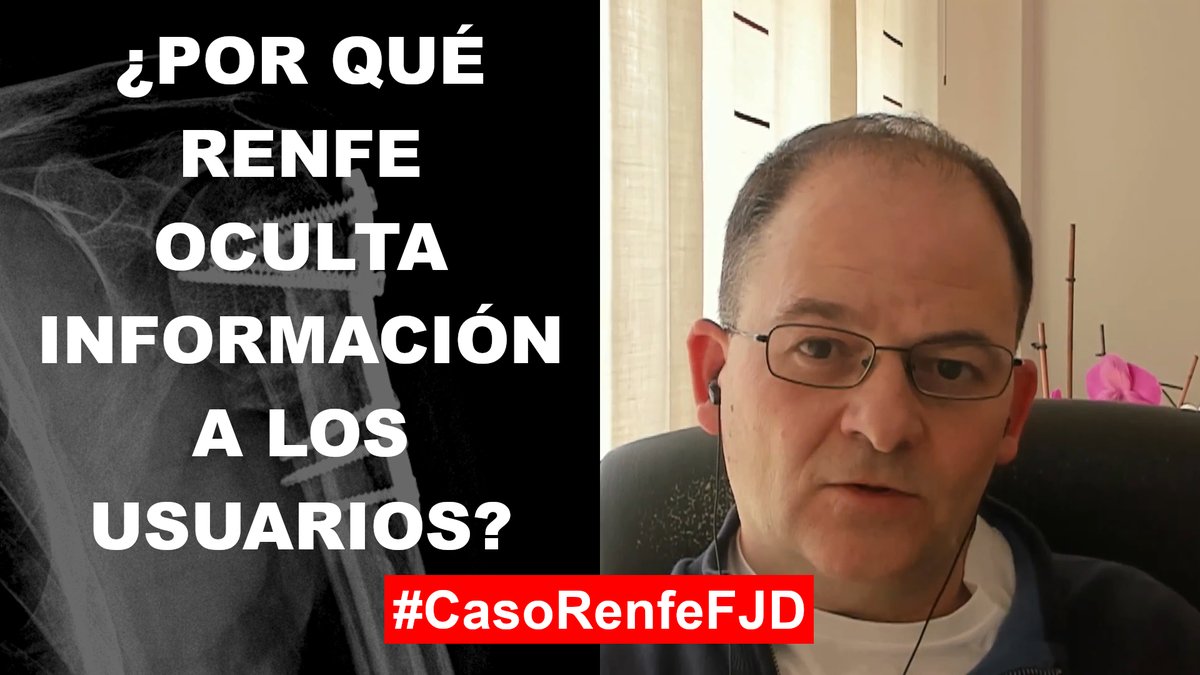 ¿Por qué Renfe oculta información sobre el Seguro Obligatorio de Viajeros a los usuarios?
youtu.be/8Lx5Jmg3RxU

#CasoRenfeFJD #Renfe #SeguroObligatorioDeViajeros