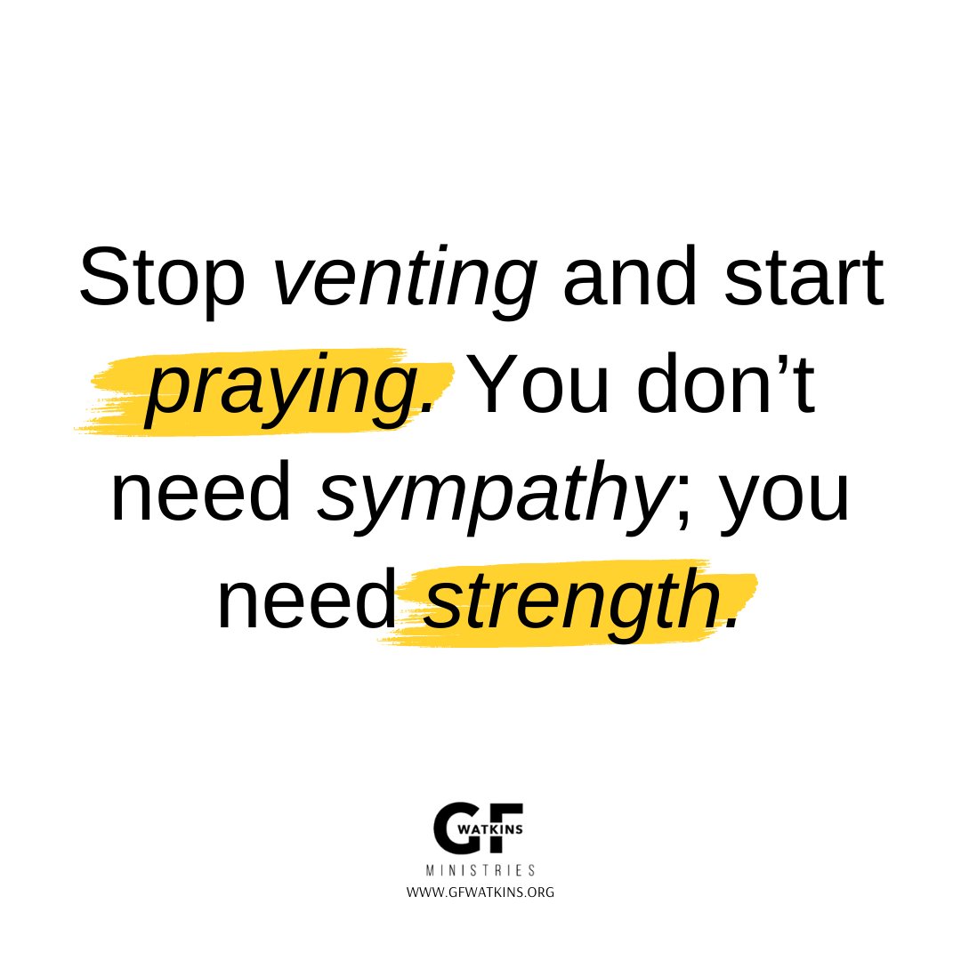 gf_watkins's tweet photo. Start praying for God’s strength to propel you through the rough situations. He will answer. 

#gfwatkins #quote #quotestag #prayer #christianposts #pastors https://t.co/RSnNUnXck6