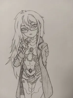 spyrite165's tweet photo. Been playing Star Wars Saga edition as of late so sorry for the lack of goblins. Her is my current (now cybernetic) character https://t.co/eKcMlzr4t3
