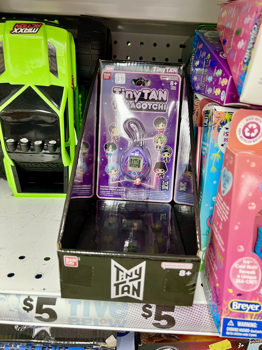 TamaPalace's tweet photo. YAAAAS!! TinyTAN Tamagotchi is available at @fivebelow for just $5.00!! π§Ύ
#tamapalace #tamagotchi #tmgc #bts #tinytan #tinytantamagotchi #tamatag #virtualpet #bandai #fivebelow https://t.co/ritmKvkqdh